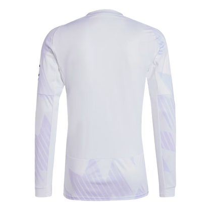Manchester United Away Long Sleeve Soccer Jersey 2025/26 White