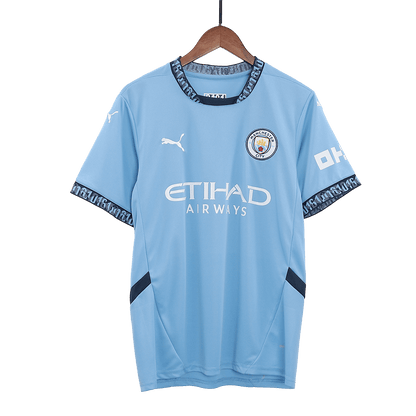 DE BRUYNE #17 Manchester City Home Football Shirt - UCL