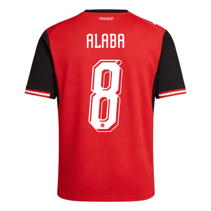 Men's Austria ALABA Home Jersey #8 World Cup 2026