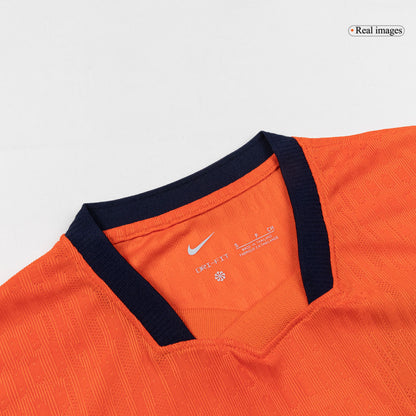 Authentic VIRGIL #4 Netherlands Home Football Shirt 2026