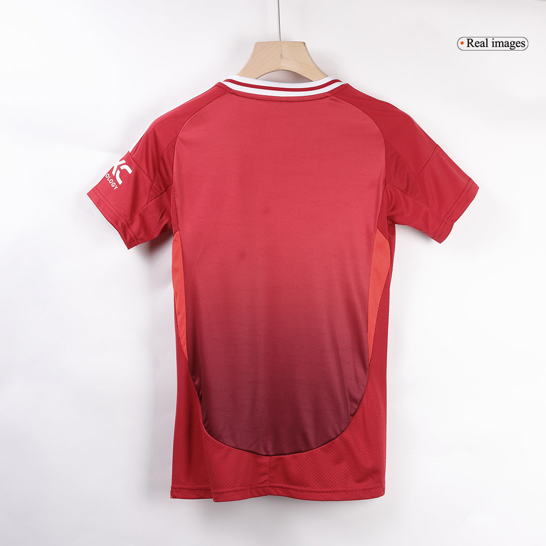 Women's Manchester United Home Soccer Jersey Shirt 2024/25