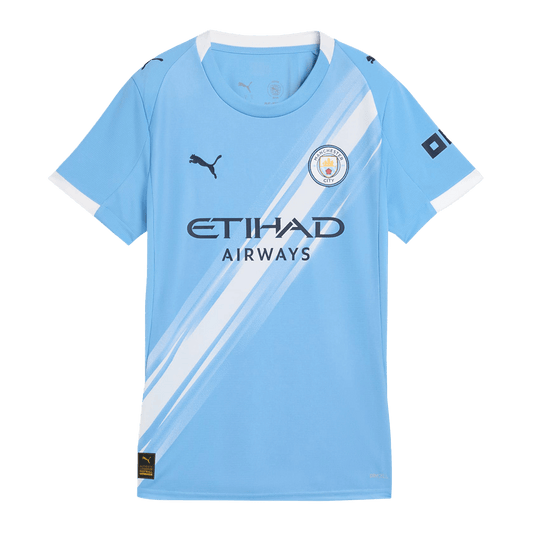 Women's Manchester City Home Soccer Jersey 2025/26 Blue