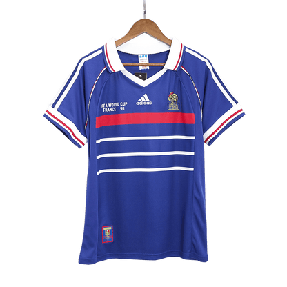 Retro 1998 France World Cup Home Soccer Jersey