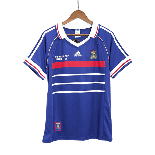 Retro 1998 France World Cup Home Soccer Jersey