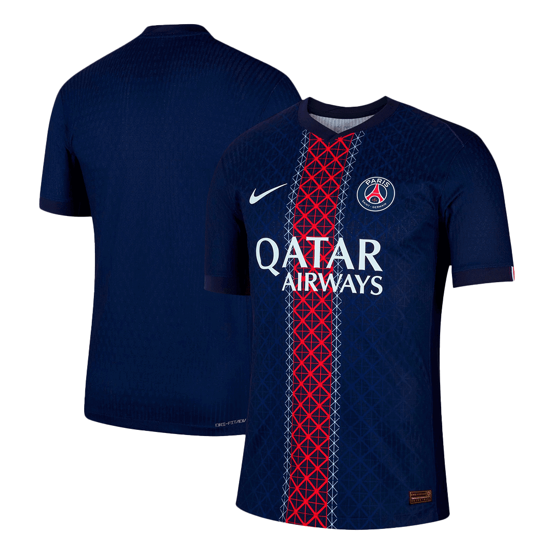 Authentic PSG Home Soccer Jersey 2025/26 Navy