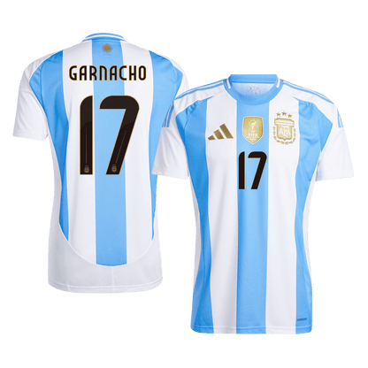 GARNACHO #17 Argentina Home Soccer Jersey 2024