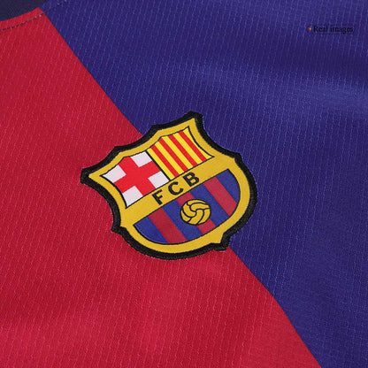 Kid's Barcelona Home Football Shirt Kit(Shirt+Shorts) 2024/25 - COLDPLAY