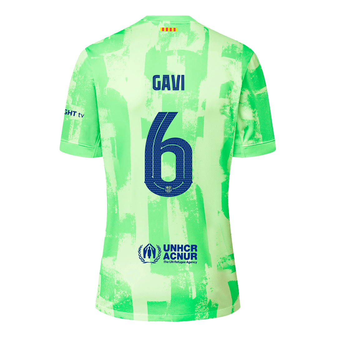GAVI #6 Barcelona Third Away Soccer Jersey - UCL