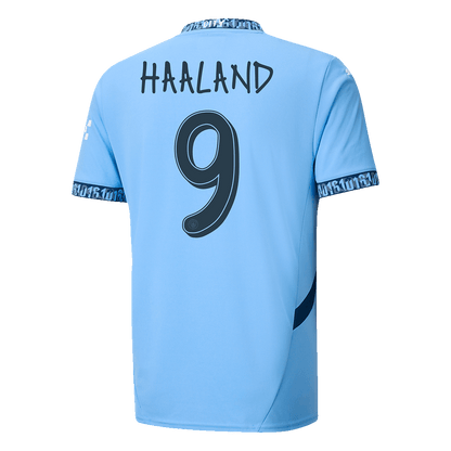 HAALAND #9 Manchester City Home Football Shirt - UCL