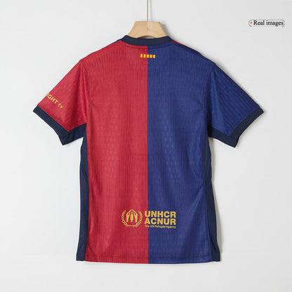 Authentic Barcelona X COLDPLAY Home Soccer Jersey 2024/25
