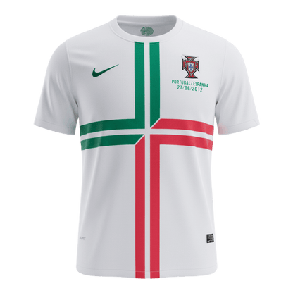 Retro 2012 Portugal Away Soccer Jersey