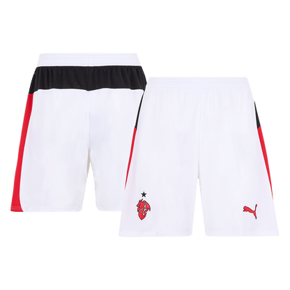 AC Milan Away Soccer Jersey Kit(Jersey+Shorts) 2025/26 White