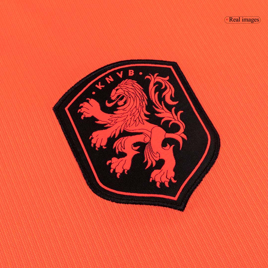 F.DE JONG #21 Netherlands Home Football Shirt World Cup 2026 Orange