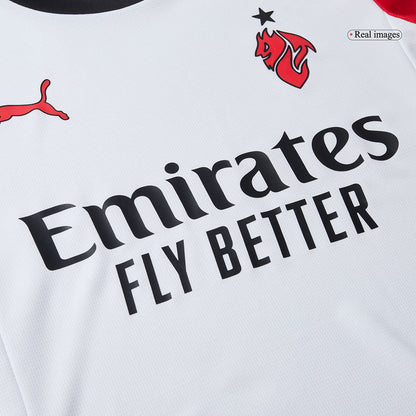 MODRIĆ #14 AC Milan Away Soccer Jersey 2025/26 White