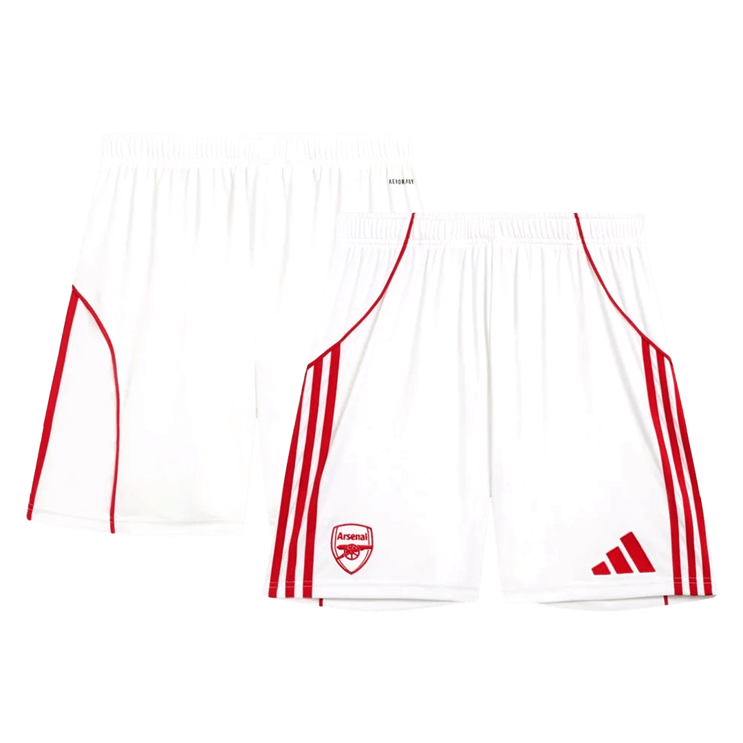 Arsenal Home Soccer Jersey Kit(Jersey+Shorts) 2025/26 Red