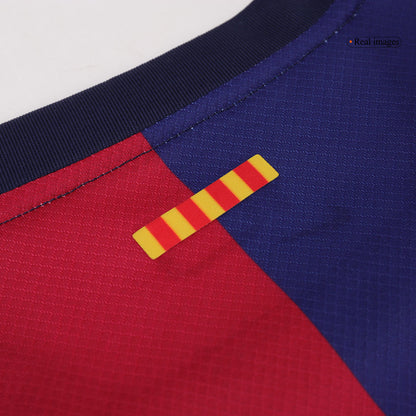 Barcelona Home Long Sleeve Football Shirt 2024/25
