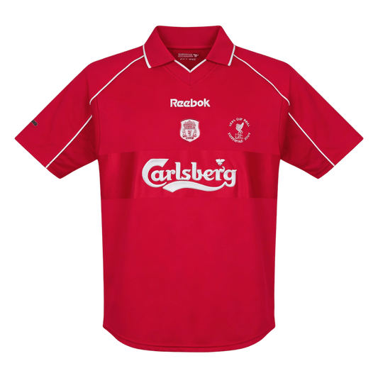 Retro 2000/01 Liverpool Home Soccer Jersey