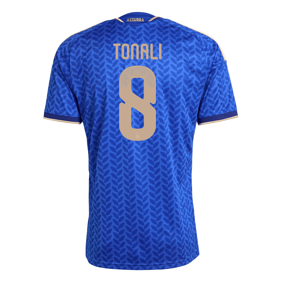 Men's Italy TONALI #8 World Cup 2026 Home Jersey