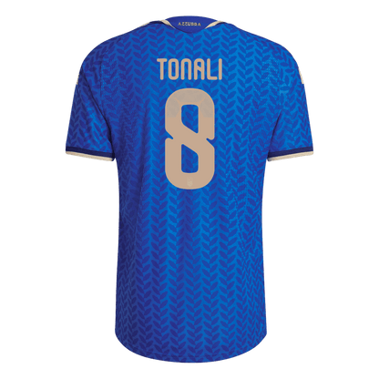 Men's Italy TONALI #8 Home Jersey World Cup 2026 - Slim Fit