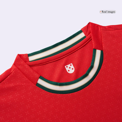 DIOGO J. #21 Portugal Home Soccer Jersey 2025 Red