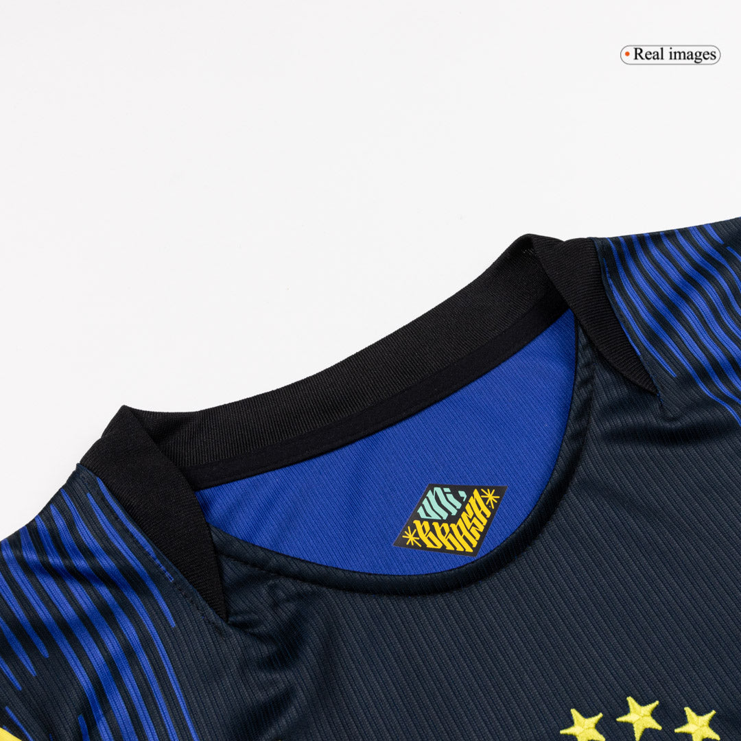 MARQUINHOS #4 Brazil Away Football Shirt World Cup 2026 Navy