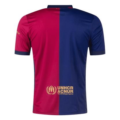 Barcelona Home Soccer Jersey 2024/25 - COLDPLAY