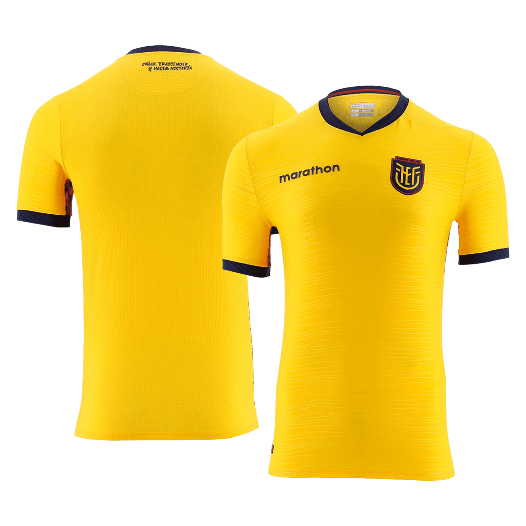 Ecuador Home Football Shirt World Cup 2026 Yellow