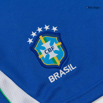 Brazil Kids Home Kit (Shirt + Shorts) World Cup 2026