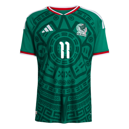 Mexico S.GIMENEZ #11 Men's Home Jersey 2026 World Cup - Slim Fit