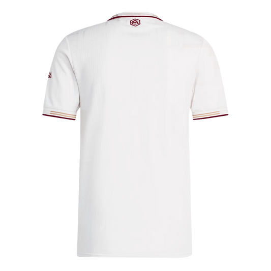 Authentic Arsenal Third Away Soccer Jersey 2025/26 White