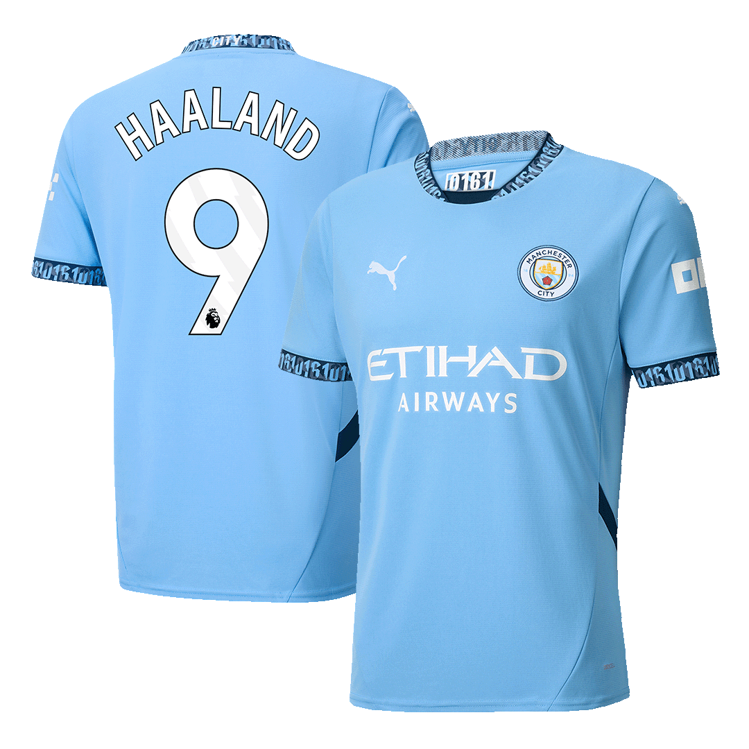 HAALAND #9 Manchester City Home Football Shirt