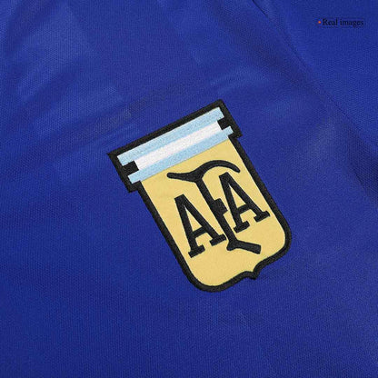 Retro 1986 Argentina Away Soccer Jersey