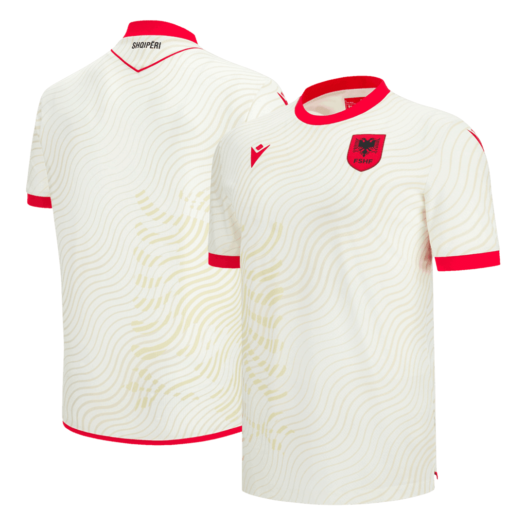 Albania Away Football Shirt World Cup 2026 White