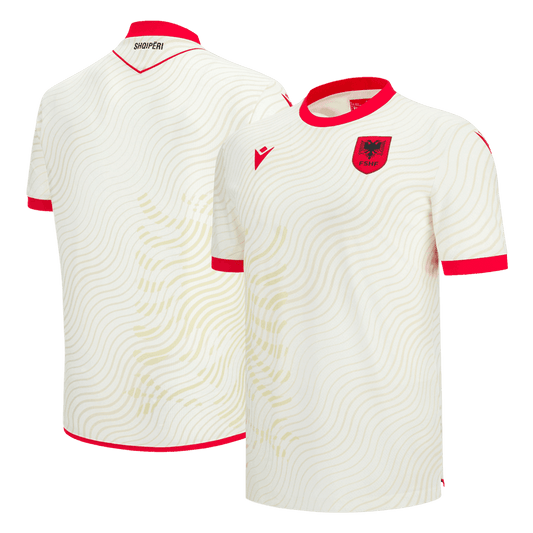 Albania Away Football Shirt World Cup 2026 White