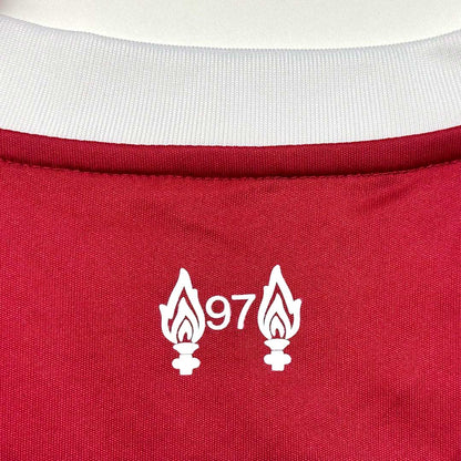 WIRTZ #7 Liverpool Home Soccer Jersey 2025/26 Red