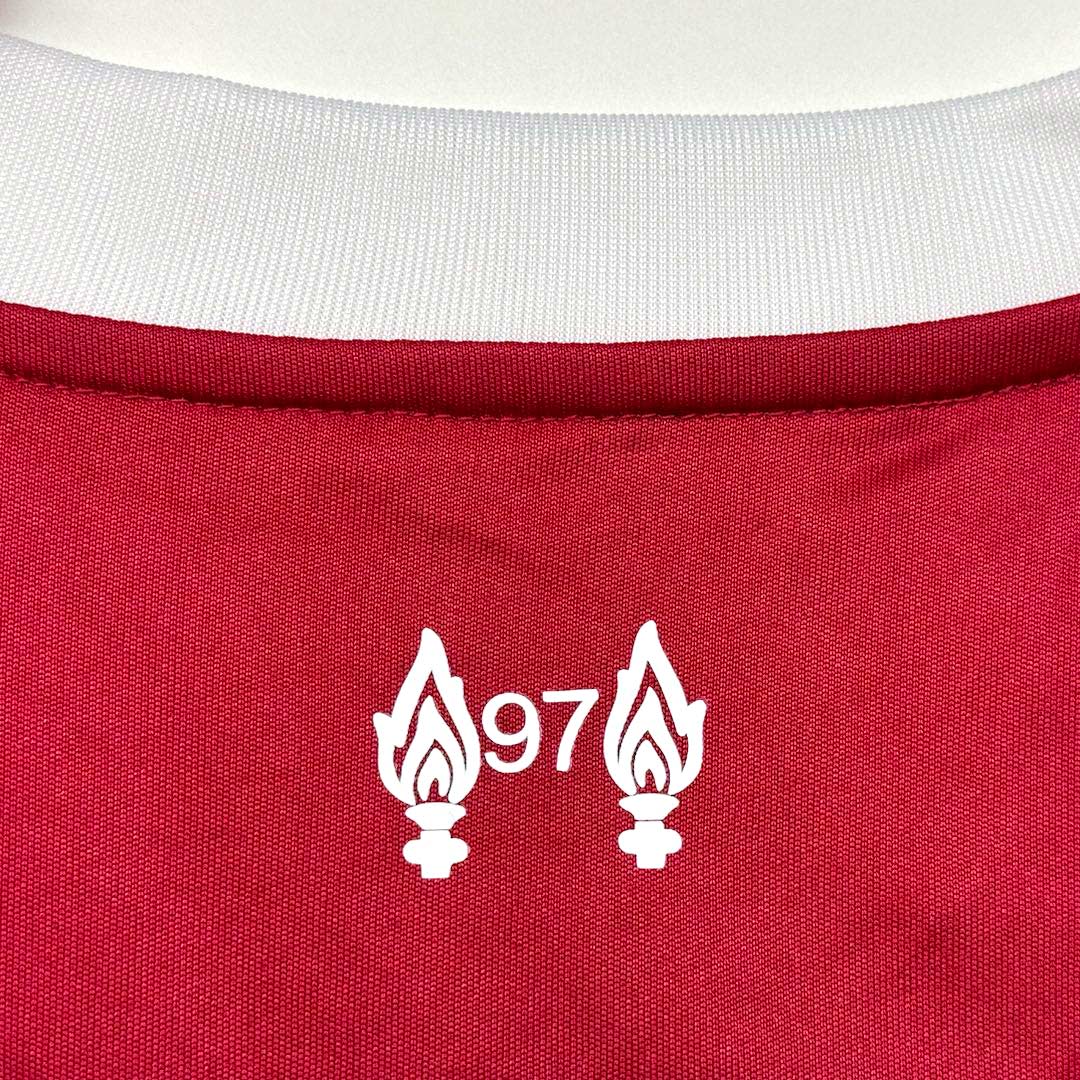KERKEZ #6 Liverpool Home Soccer Jersey 2025/26 Red