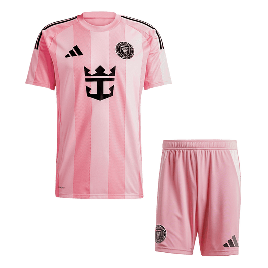 Inter Miami Home Soccer Jersey Kit(Jersey+Shorts) 2025 Pink