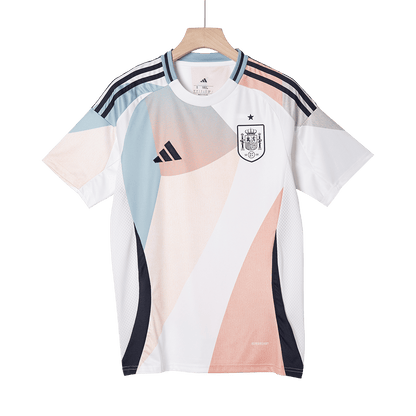 Men's Spain Away Soccer Jersey 2025 - Women's Euro