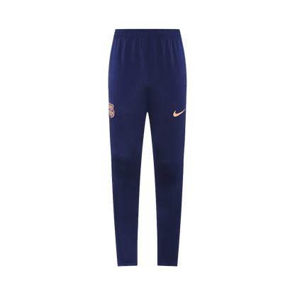 25/26 Barcelona Training Jacket Kit(Jacket+Pants) Navy&Orange