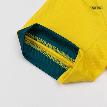 Brazil Kids Home Kit (Shirt + Shorts) World Cup 2026