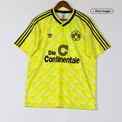 Retro 1988 Borussia Dortmund Home Soccer Jersey