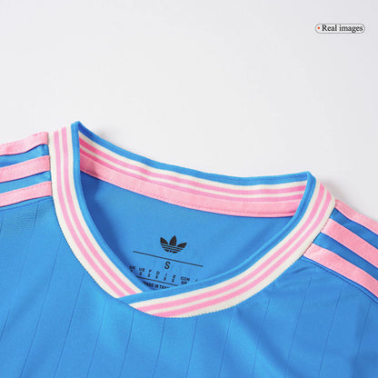 Inter Miami Third away Soccer Jersey Kit(Jersey+Shorts) 2025 Blue