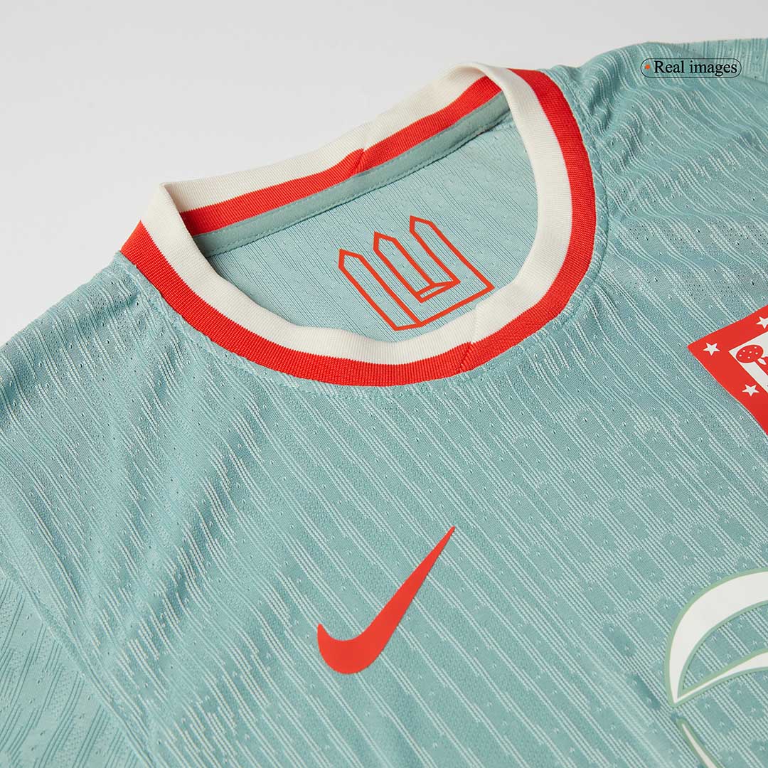 Authentic J.ALVAREZ #19 Atletico Madrid Away Soccer Jersey 2024/25