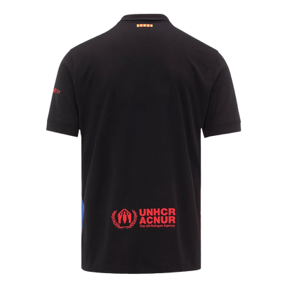 Barcelona Away Soccer Jersey 2024/25 - Spotify Logo Without Text