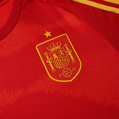 Spain Home Soccer Jersey Euro 2024