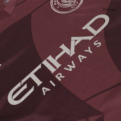 Kid's Manchester City Third Away Football Shirt Kit(Shirt+Shorts) 2024/25