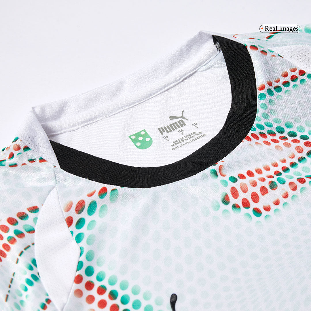 Authentic RONALDO #7 Portugal Away Soccer Jersey 2025 White