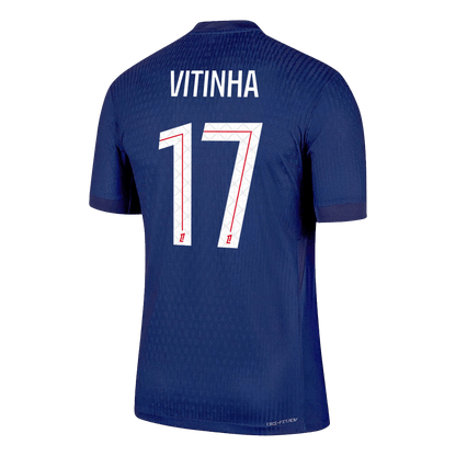 Authentic VITINHA #17 PSG Home Soccer Jersey 2025/26