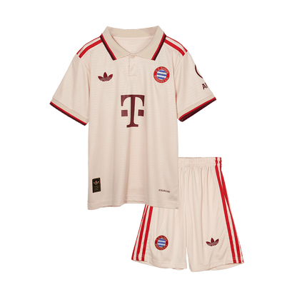 Kid's Bayern Munich Third Away Soccer Jersey Kit(Jersey+Shorts) 2024/25 - UCL