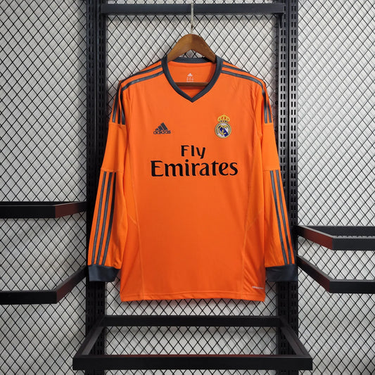 Maillot 13/14 Real Madrid Rétro Manches Longues